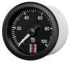 Autometer Stack 52mm 0-100 PSI 1/8in NPTF Male Pro Stepper Motor Oil Pressure Gauge - Black - ST3302
