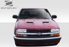 1994-2004 Chevrolet S-10 / 1995-2005 Chevrolet Blazer / 1996-2001 Oldsmobile Bravada Duraflex CVX Hood - 1 Piece / Vehicle Year Make Model Trim - 1994-2005-Chevrolet S-10 ALL / Product Type - Hood / Style Name -CVX / Kit Material - FRP (Fiberglass Reinforced Plastics) / Notes - Note: Hood pins are required.
