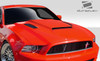 2013-2014 Ford Mustang / 2010-2014 Mustang GT500 Duraflex CVX Hood - 1 Piece / Vehicle Year Make Model Trim - 2013-2014-Ford Mustang ALL / Product Type - Hood / Style Name -CVX / Kit Material - FRP (Fiberglass Reinforced Plastics) / Notes - Note: Hood pins are required.