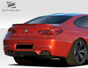 2011-2019 BMW 6 Series F06 F12 F13 Duraflex M6 Look Rear Bumper Cover - 1 Piece / Vehicle Year Make Model Trim - 2011-2019-BMW 6 Series ALL / Product Type - Rear Bumper / Style Name -M6 Look / Kit Material - FRP (Fiberglass Reinforced Plastics) / Notes -