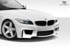 2009-2016 BMW Z4 Duraflex 1M Look Front Bumper Cover - 1 Piece / Vehicle Year Make Model Trim - 2009-2016-BMW Z4 ALL / Product Type - Front Bumper / Style Name -1M Look / Kit Material - FRP (Fiberglass Reinforced Plastics) / Notes - Note: led light is optional, part number is 109463