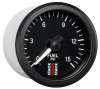Autometer Stack 52mm 0-15 PSI 1/8in NPTF Male Pro Stepper Motor Fuel Pressure Gauge - Black - ST3304