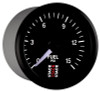 Autometer Stack 52mm 0-15 PSI 1/8in NPTF Male Pro Stepper Motor Fuel Pressure Gauge - Black - ST3304
