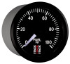 Autometer Stack 52mm 0-100 PSI 1/8in NPTF Male Pro Stepper Motor Fuel Pressure Gauge - Black - ST3306