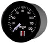 Autometer Stack 52mm 40-120 Deg C 1/8in NPTF Male Pro Stepper Motor Water Temp Gauge - Black - ST3307