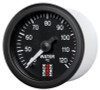 Autometer Stack 52mm 40-120 Deg C 1/8in NPTF Male Pro Stepper Motor Water Temp Gauge - Black - ST3307