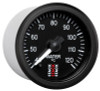 Autometer Stack 52mm 40-120 Deg C 1/8in NPTF Male Pro Stepper Motor Water Temp Gauge - Black - ST3307