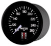 Autometer Stack 52mm 100-260 Deg F 1/8in NPTF Male Pro Stepper Motor Water Temp Gauge - Black - ST3308