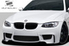 2007-2010 BMW 3 Series E92 2dr E93 Convertible Duraflex 1M Look Front Bumper Cover - 1 Piece / Vehicle Year Make Model Trim - 2007-2010-BMW 3 Series 2DR / Product Type - Front Bumper / Style Name -1M Look / Kit Material - FRP (Fiberglass Reinforced Plastics) / Notes -