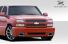 2003-2006 Chevrolet Silverado 2002-2006 Chevrolet Avalanche ( without cladding ) Duraflex SS Look Front Bumper Cover - 1 Piece / Vehicle Year Make Model Trim - 2003-2006-Chevrolet Silverado ALL / Product Type - Front Bumper / Style Name -SS Look / Kit Material - FRP (Fiberglass Reinforced Plastics) / Notes -