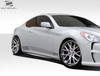 2010-2016 Hyundai Genesis Coupe 2DR Duraflex VG-R Side Skirt Rocker Panels - 2 Piece / Vehicle Year Make Model Trim - 2010-2016-Hyundai Genesis 2DR / Product Type - Sideskirts / Style Name -VG-R / Kit Material - FRP (Fiberglass Reinforced Plastics) / Notes -