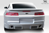 2014-2015 Chevrolet Camaro Duraflex Racer Rear Lip Under Air Dam Spoiler - 1 Piece / Vehicle Year Make Model Trim - 2014-2015-Chevrolet Camaro ALL / Product Type - Rear Lip/Add On / Style Name -Racer / Kit Material - FRP (Fiberglass Reinforced Plastics) / Notes -