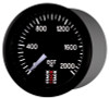 Autometer Stack 52mm 0-2000 Deg F Pro Stepper Motor Exhaust Gas Temp Gauge - Black - ST3314