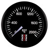 Autometer Stack 52mm 0-2000 Deg F Pro Stepper Motor Exhaust Gas Temp Gauge - Black - ST3314