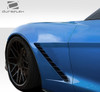 2005-2013 Chevrolet Corvette C6 Duraflex Stingray Z Front Fenders - 2 Piece / Vehicle Year Make Model Trim - 2005-2013-Chevrolet Corvette ALL / Product Type - Fender / Style Name -Stingray Z / Kit Material - FRP (Fiberglass Reinforced Plastics) / Notes - Note: front fenders are 1 inch wider than oem factory.front fenders are designed for base models. z06 and zr1 models will require modifications to fit properly.