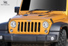 2007-2018 Jeep Wrangler Duraflex Power Dome Hood - 1 Piece / Vehicle Year Make Model Trim - 2007-2018-Jeep Wrangler ALL / Product Type - Hood / Style Name -Power Dome / Kit Material - FRP (Fiberglass Reinforced Plastics) / Notes - Note: Hood pins are required.