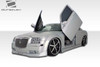 2005-2010 Chrysler 300 Duraflex Elegante Body Kit - 4 Piece - Includes Elegante Front Lip Under Spoiler Air Dam (100629) Elegante Rear Lip Under Spoiler Air Dam (102236) Elegante Side Skirts Rocker Panels (100631) / Vehicle Year Make Model Trim - 2005-2010-Chrysler 300 ALL / Product Type - Kit / Style Name -Elegante / Kit Material - FRP (Fiberglass Reinforced Plastics) / Notes -