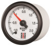 Autometer Stack 52mm -1 to +2 Bar (Incl T-Fitting) Pro Stepper Motor Boost Pressure Gauge - White - ST3361