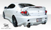 2003-2006 Hyundia Tiburon Duraflex Vader Body Kit - 4 Piece - Includes Vader Front Bumper Cover (100451) Vader Rear Bumper Cover (100452) Vader Side Skirts Rocker Panels (100453) / Vehicle Year Make Model Trim - 2003-2006-Hyundai Tiburon ALL / Product Type - Kit / Style Name -Vader / Kit Material - FRP (Fiberglass Reinforced Plastics) / Notes -