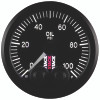 Autometer Stack Instruments Pro Control 52mm 0-100 PSI Oil Pressure Gauge - Black (1/8in NPTF Male) - ST3502