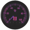 Autometer Stack Instruments Pro Control 52mm 0-100 PSI Oil Pressure Gauge - Black (1/8in NPTF Male) - ST3502