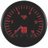 Autometer Stack 52mm 0-15 PSI 1/8in NPTF Male Pro-Control Fuel Pressure Gauge - Black - ST3504