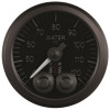 Autometer Stack 52mm 40-120 Deg C 1/8in NPTF Male Pro-Control Water Temp Gauge - Black - ST3507