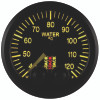 Autometer Stack 52mm 40-120 Deg C 1/8in NPTF Male Pro-Control Water Temp Gauge - Black - ST3507