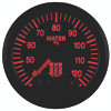 Autometer Stack 52mm 40-120 Deg C 1/8in NPTF Male Pro-Control Water Temp Gauge - Black - ST3507