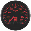 Autometer Stack Pro Control 52mm 100-260 deg F Water Temp Gauge - Black (1/8in NPTF Male) - ST3508