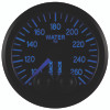 Autometer Stack Pro Control 52mm 100-260 deg F Water Temp Gauge - Black (1/8in NPTF Male) - ST3508