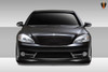 2007-2009 Mercedes S Class W221 Eros Version 3 Front Bumper Cover - 1 Piece / Vehicle Year Make Model Trim - 2007-2009-Mercedes S Class ALL / Product Type - Front Bumper / Style Name -Eros Version 3 / Kit Material - FRP (Fiberglass Reinforced Plastics) / Notes -