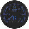 Autometer Stack 52mm -1 to +2 Bar (Incl T-Fitting) Pro-Control Boost Pressure Gauge - Black - ST3511