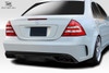 2001-2007 Mercedes C Class W203 Duraflex Black Series Look Rear Bumper Cover - 1 Piece / Vehicle Year Make Model Trim - 2001-2007-Mercedes C Class 4DR / Product Type - Rear Bumper / Style Name -Black Series Look / Kit Material - FRP (Fiberglass Reinforced Plastics) / Notes -
