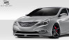 2011-2013 Hyundai Sonata Duraflex Racer Front Lip Under Air Dam Spoiler - 1 Piece / Vehicle Year Make Model Trim - 2011-2013-Hyundai Sonata ALL / Product Type - Front Lip/Add On / Style Name -Racer / Kit Material - FRP (Fiberglass Reinforced Plastics) / Notes -