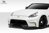 2009-2020 Nissan 370Z Z34 Duraflex N-3 Front Bumper Cover - 1 Piece / Vehicle Year Make Model Trim - 2009-2020-Nissan 370Z ALL / Product Type - Front Bumper / Style Name -N-3 / Kit Material - FRP (Fiberglass Reinforced Plastics) / Notes - Note: The lights pictured in the bumper are oem nismo lights. The bumper will need to be modified in order for the lights to be used