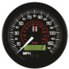 Autometer Stack Instruments 88MM 0-160 MPH / 260 KM/H Programmable Speedometer - Black - ST3801