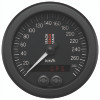 Autometer Stack Instruments 88mm 0-290 KM/H GPS Speedometer - Black - ST3804