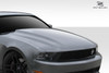 2010-2012 Ford Mustang Duraflex Cobra R Hood - 1 Piece / Vehicle Year Make Model Trim - 2010-2012-Ford Mustang ALL / Product Type - Hood / Style Name -Cobra R / Kit Material - FRP (Fiberglass Reinforced Plastics) / Notes - Note: Hood pins are required.