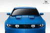 2010-2012 Ford Mustang Duraflex CVX Version 5 Hood - 1 Piece / Vehicle Year Make Model Trim - 2010-2012-Ford Mustang ALL / Product Type - Hood / Style Name -CVX / Kit Material - FRP (Fiberglass Reinforced Plastics) / Notes - Note: Hood pins are required.