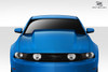 2010-2012 Ford Mustang Duraflex 4" Cowl Hood - 1 Piece / Vehicle Year Make Model Trim - 2010-2012-Ford Mustang ALL / Product Type - Hood / Style Name -Cowl / Kit Material - FRP (Fiberglass Reinforced Plastics) / Notes - Note: Hood pins are required.