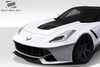 2014-2019 Chevrolet Corvette C7 Duraflex Z06 Look Hood- 1 Piece (S) / Vehicle Year Make Model Trim - 2014-2019-Chevrolet Corvette ALL / Product Type - Hood / Style Name -Z06 / Kit Material - FRP (Fiberglass Reinforced Plastics) / Notes - Note: Hood pins are required.
