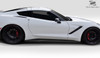 2014-2019 Chevrolet Corvette C7 Duraflex Gran Veloce Side Skirts- 2 Piece / Vehicle Year Make Model Trim - 2014-2019-Chevrolet Corvette ALL / Product Type - Sideskirts / Style Name -Gran Veloce / Kit Material - FRP (Fiberglass Reinforced Plastics) / Notes -