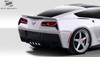 2014-2019 Chevrolet Corvette C7 Duraflex GT Concept Rear Diffuser - 2 Piece / Vehicle Year Make Model Trim - 2014-2019-Chevrolet Corvette ALL / Product Type - Rear Lip/Add On / Style Name -GT Concept / Kit Material - FRP (Fiberglass Reinforced Plastics) / Notes -
