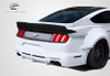 2015-2023 Ford Mustang Coupe Carbon Creations Grid Rear Wing Spoiler - 3 Piece / Vehicle Year Make Model Trim - 2015-2023-Ford Mustang 2DR / Product Type - Wing / Style Name -Grid / Kit Material - Carbon Fiber / Notes -