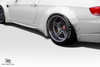 2008-2013 BMW M3 E92 E93 Duraflex Circuit Wide Body Rear Fender Flares - 4 Piece / Vehicle Year Make Model Trim - 2008-2013-BMW M3 2DR / Product Type - Fender Flare / Style Name -Circuit / Kit Material - FRP (Fiberglass Reinforced Plastics) / Notes -