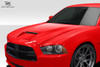 2011-2014 Dodge Charger Duraflex SRT 2 Hood - 1 Piece / Vehicle Year Make Model Trim - 2011-2014-Dodge Charger ALL / Product Type - Hood / Style Name -SRT / Kit Material - FRP (Fiberglass Reinforced Plastics) / Notes - Note: Hood pins are required.