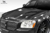 2005-2007 Dodge Magnum Duraflex Challenger Look Hood - 1 Piece / Vehicle Year Make Model Trim - 2005-2007-Dodge Magnum ALL / Product Type - Hood / Style Name -Challenger Look / Kit Material - FRP (Fiberglass Reinforced Plastics) / Notes - Note: Hood pins are required.