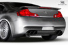 2003-2007 Infiniti G Coupe G35 Duraflex D-Spec Rear Bumper Cover - 1 Piece / Vehicle Year Make Model Trim - 2003-2007-Infiniti G Coupe 2DR / Product Type - Rear Bumper / Style Name -D-Spec / Kit Material - FRP (Fiberglass Reinforced Plastics) / Notes -