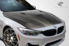 2014-2018 BMW M3 F80 2014-2020 M4 F82 F83 Carbon Creations DriTech E92 M3 Look Hood - 1 Piece / Vehicle Year Make Model Trim - 2014-2018-BMW M3 ALL / Product Type - Hood / Style Name -E92 M3 Look / Kit Material - Carbon Fiber / Notes - Note: Hood pins are required.